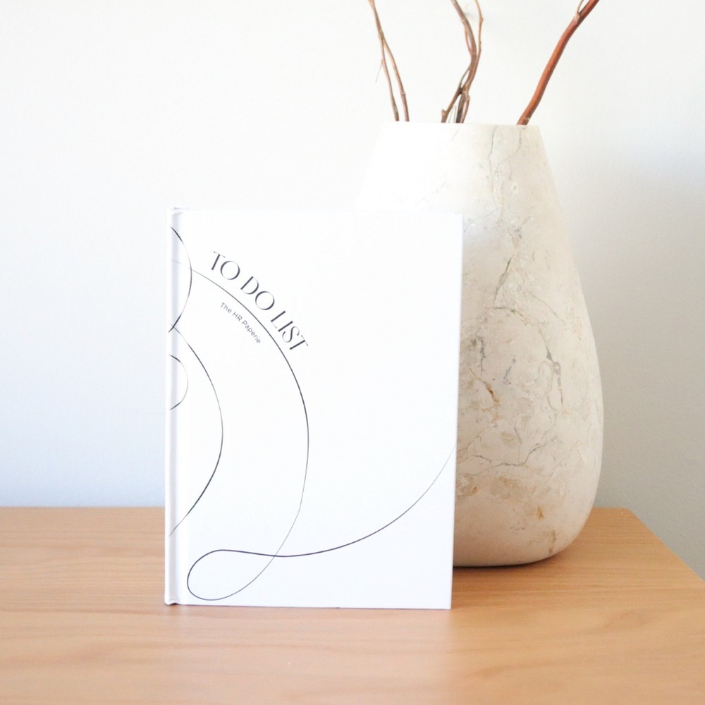 The HR Paperie Task List Notebook I Task List I Journal I Planner